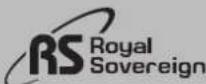 Royal Sovereign RDH330 - Panel de control - 2