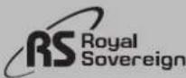 Royal Sovereign RDH330 - Panneau de commandes - 2