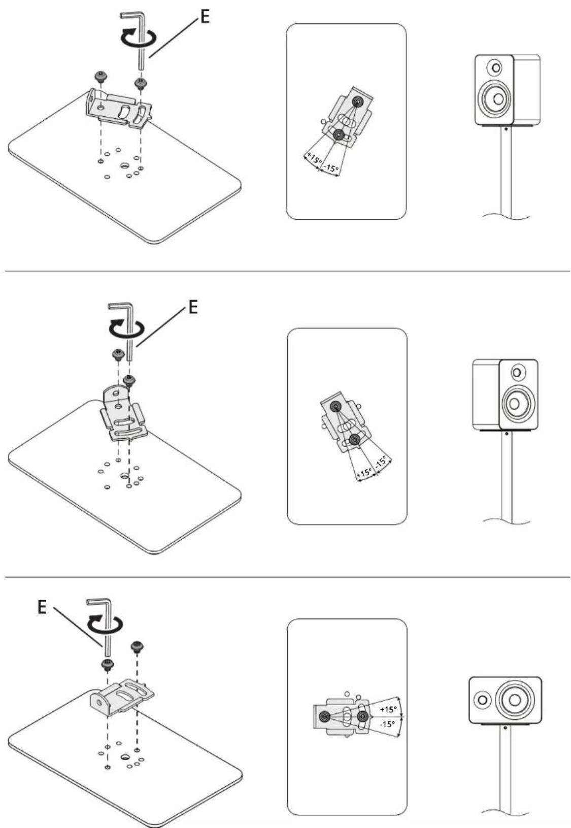 Kanto SP32PLW - Insérer les cables - 7