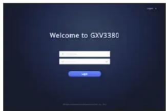 GRANDSTREAM GXV3380 - Настройка GXV3380 с помощью веб-обозревателя: - 1