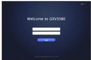 GRANDSTREAM GXV3380 - Configurando el GXV3380 utilizando un navegador Web: - 1