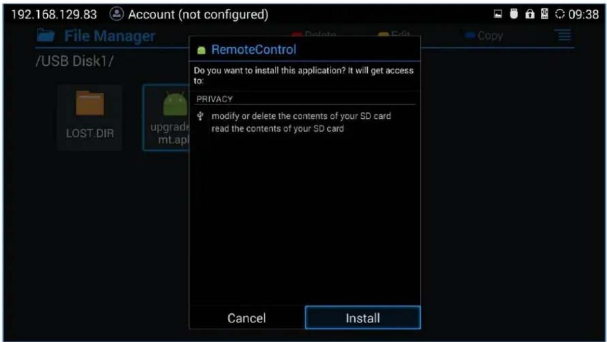 GRANDSTREAM GVC3202 - Install Remote Control App - 5