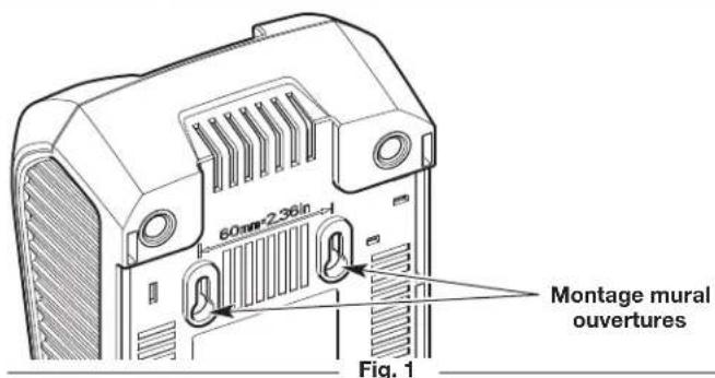 REMINGTON RM4020 - MONTAGE MURAL DU CHARGEUR (FACULTATIF) - 1