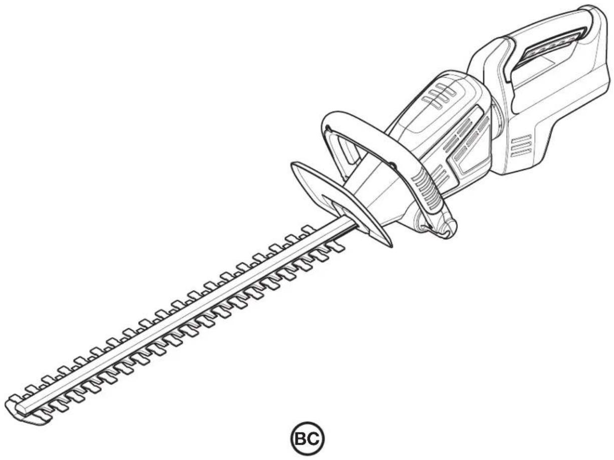REMINGTON RM4020 - Recortadora de setos inalámbrica - 1