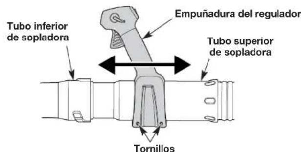 REMINGTON Slinger RM2BP - Ajuste de la empuñadura del regulator - 2