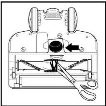 SHARK ION P50 IC162 - NETTOYAGE OU REMPLACEMENT DES BROSSSES ROTATIVES - 5