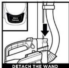 SHARK ION P50 IC162 - POD, HANDLE AND WAND ARE DETACHABLE - 2