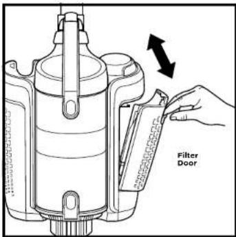 SHARK ION P50 IC162 - CLEANING PRE-MOTOR FILTER (ONCE A MONTH) - 2
