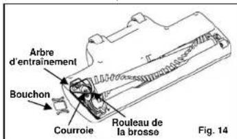 SHARK EuroPro VX63 SV800 - Changement de la courroie - 2