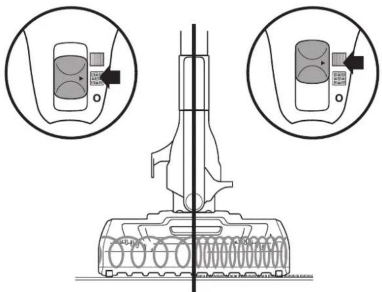 SHARK Rocket DeluxePro HV320 - UTILISATION DE LA BUSE DE PLANCHER MOTORISÉ - 2