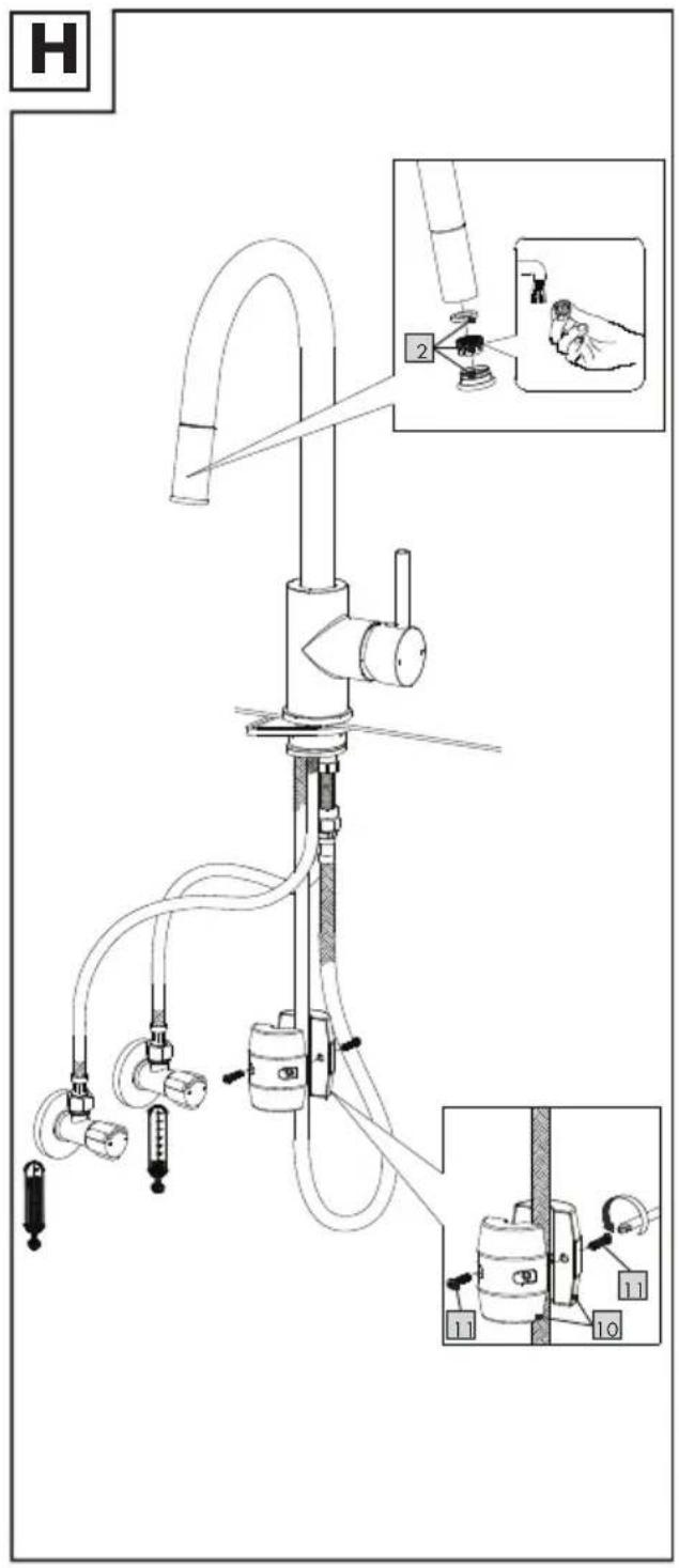 MIOMARE IAN 282471 - MITIGEUR D'ÉVIER PREMIUM - 8