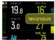 SUUNTO EON Steel Black - Pression de la bouteille - 1