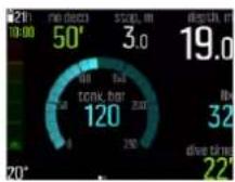 SUUNTO EON Steel Black - Affichage – modes, vues et états - 2