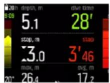 SUUNTO EON Steel Black - Paliers de sécurité - 2