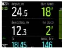 SUUNTO EON Steel Black - Mode Trimix - 1