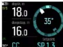 SUUNTO EON Steel Black - Le mode CCR - 2