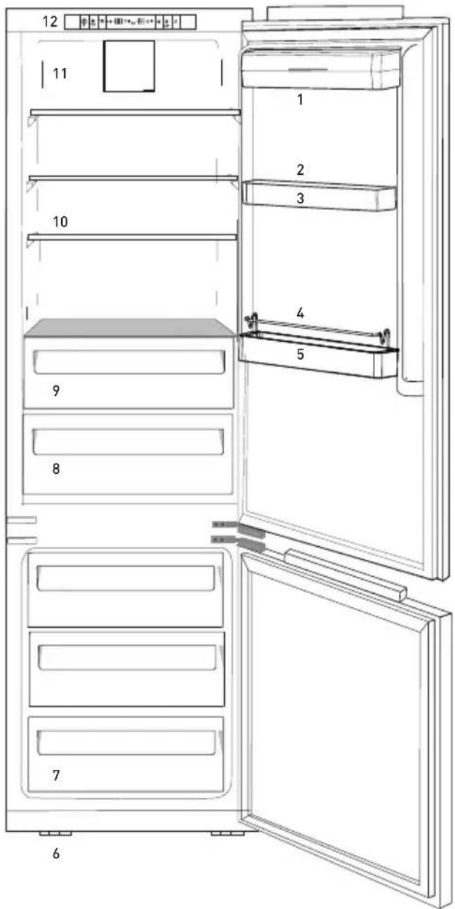 GRUNDIG GKNI15740N - Your Cooler - 1