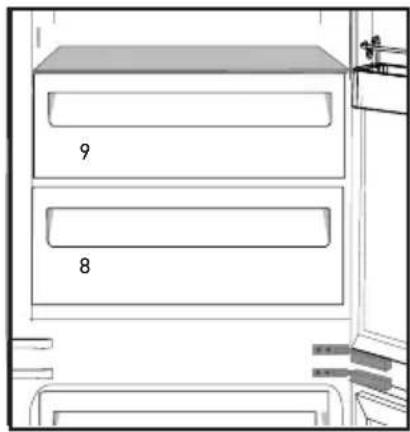 GRUNDIG GKNI15740N - The dairy (cold storage) bin - 1