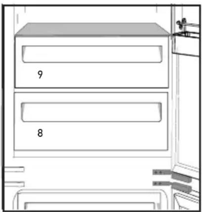 GRUNDIG GKNI15740N - El contenedor de productos lácteos (almacenamiento frío) - 1