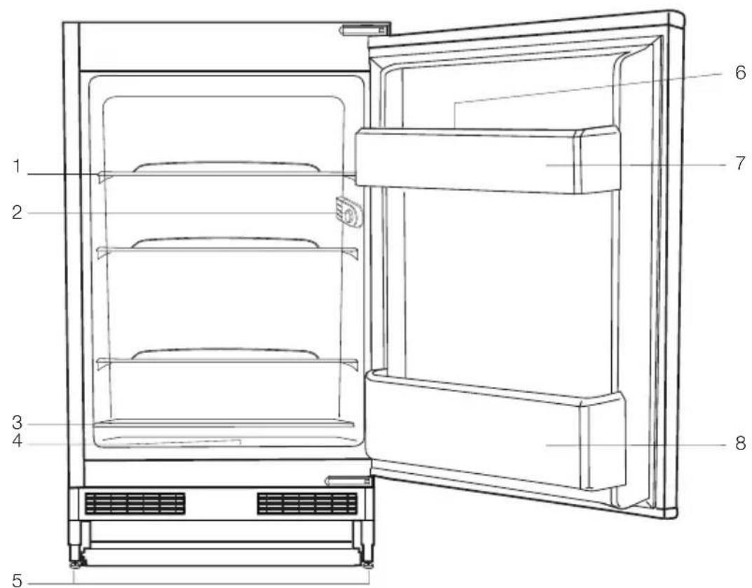 GRUNDIG GTMU10130N - Frigorífico - 1