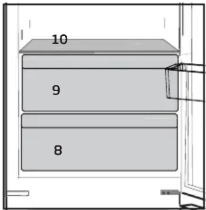 GRUNDIG GKN 26845 FN - The dairy (cold storage) bin - 1