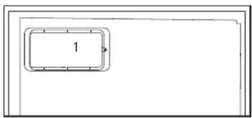 GRUNDIG GKN 26845 FN - Nádobka na mlieko (chladiaca zóna) - 1