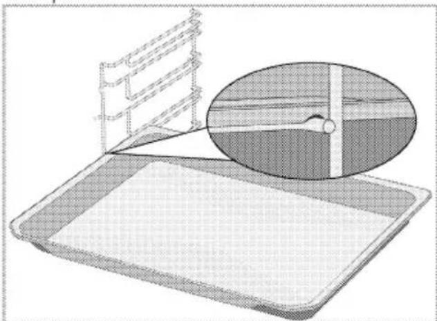 GRUNDIG GEBM19300BC - Fonction de butée de la grille de barbecue métallique Modèles à étagères grillagées - 1