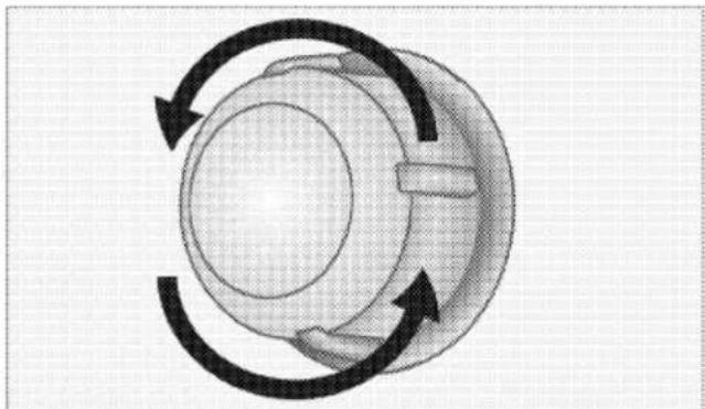 GRUNDIG GEBM19300BC - Si vous four est équipé d'une lampe ronde, - 1