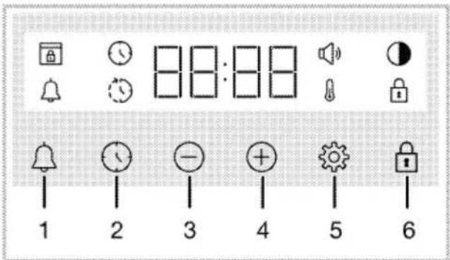 GRUNDIG GEBM19300BC - Fonctionnement de l'unité de commande du four Avertissements généraux sur l'unité de commande du four - 1