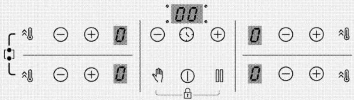 GRUNDIG GIEI623471MN - Panneau de commande - 1