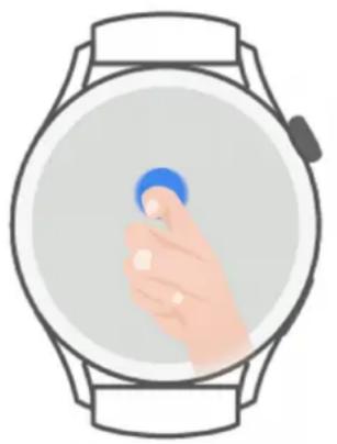 HUAWEI Watch 3 Pro - Geste de zoom avant - 1