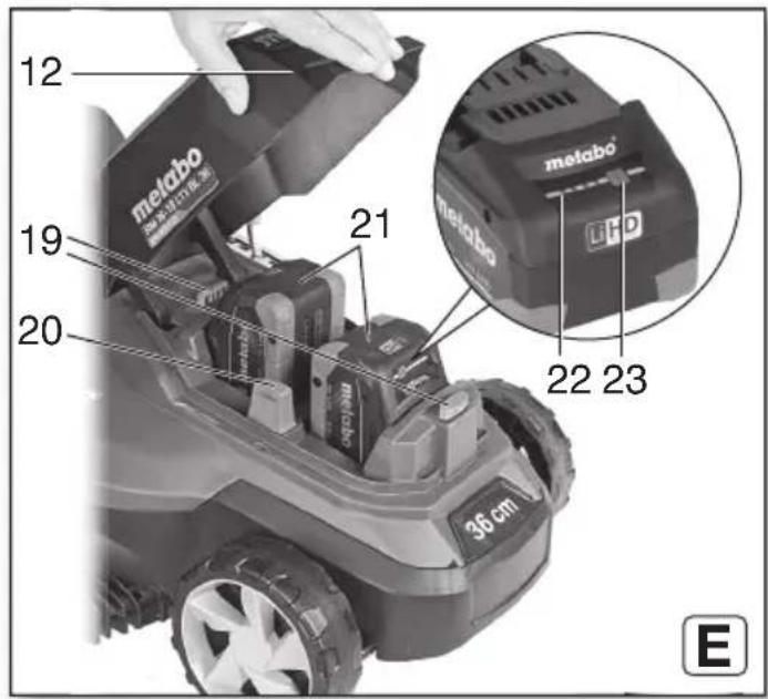 METABO RM 3618 LTX BL 36 - 6