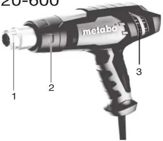 METABO HGS 22630 - 3