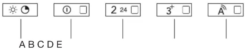 Pelgrim ISWA0960MAT - Panneau de commande - 2