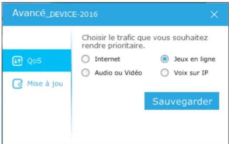 TP-LINK TLWPA7617 - Paramétrer la Qualité de service (QoS) - 2