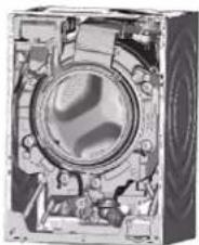 SIEMENS WN34A190 - Rimozione della cerniera dell'oblò - 2