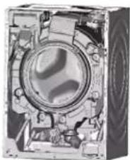 SIEMENS WN34A190 - Odstranění závěsu dvířek - 2