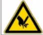 Profilo CMU12T90TR - Hazard symbols - 4