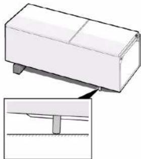 Profilo BD2176IFAN - Remover a dobradiça superior da porta - 2