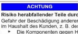 Profilo BD2176IFAN - Austauschen des oberen Turscharniers - 10