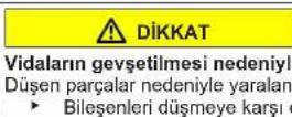 Profilo BD2176IFAN - Kapinin ust menteşsinin degistirilmesi - 8