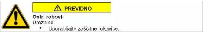 Profilo BD2176IFAN - Zamenjava spodnega tečaja vrat - 2