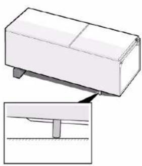 Profilo BD2186WFAN - Desmontar la bisagra superior de la puerta - 2