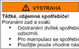 Profilo BD2156LFXN - Výměna horního závěsu dvířek - 2