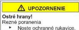 Profilo BD2156LFXN - Výmena horného závesu dverí - 4