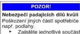 Profilo BD2156LFXN - Výměna horního závěsu dvířek - 10