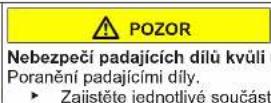 Profilo BD2156LFXN - Výměna středního závěsu dvířek - 8