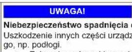 Profilo BD2156LFXN - Wymiana górnego zawiasu drzwiczek - 10