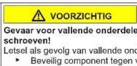 Profilo BD2156LFXN - Bovenste deurscharnier vervangen - 8