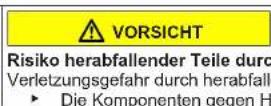 Profilo BD2156LFXN - Austauschen des unteren Türscharniers - 8